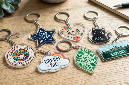 Acrylic Keychain Custom: Alasan Kenapa Gantungan Kunci Akrilik Jadi Media Promosi Paling Laris & Wajib Dicoba Sekarang!