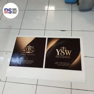 Cetak Stiker Bahan Cina Untuk Neon Box | Custom Desain