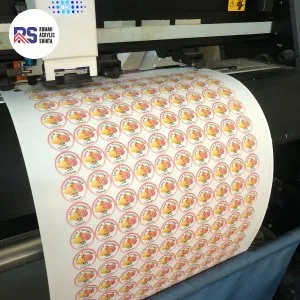 Cetak Sticker Label Produk | Bahan Vinyl uk.A3 | Bebas Custom |