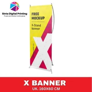 Cetak X Baner / standing banner